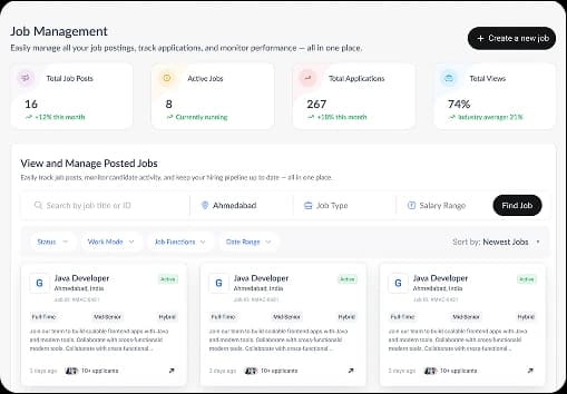Career Site Dashboard